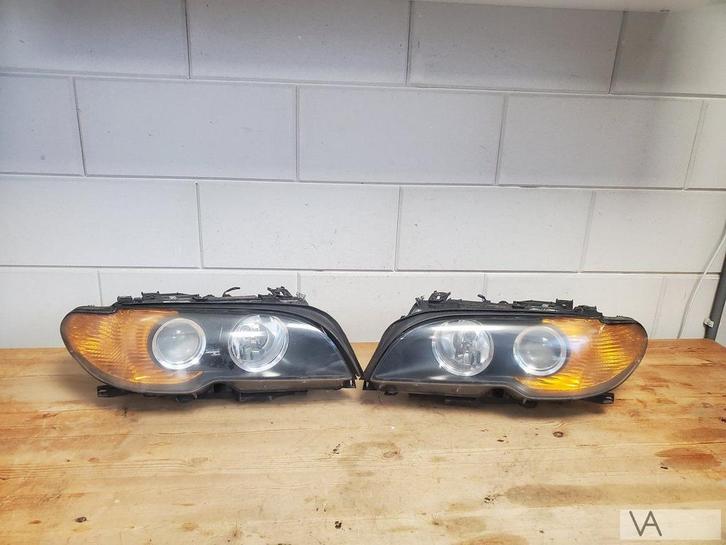BMW 3 serie E46 coupe / cabrio koplamp facelift rechts €125, Auto-onderdelen, Verlichting, BMW, Gebruikt, Ophalen of Verzenden