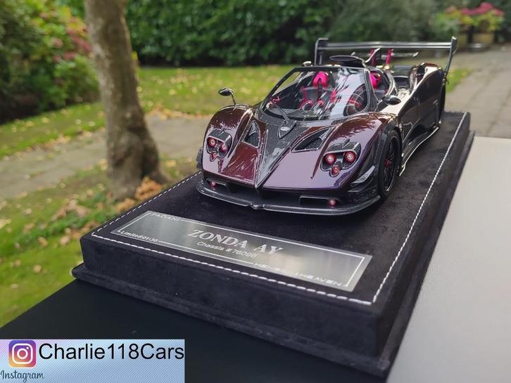 Henson & Heaven 1/18 Pagani Zonda AY Roadster 1/30, Hobby en Vrije tijd, Modelauto's | 1:18, Nieuw, Ophalen of Verzenden