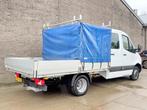 Mercedes-Benz Sprinter 516 Dubbele Cabine Open Laadbak AC Tr, Auto's, Bestelwagens en Lichte vracht, 4 deurs, Stof, Gebruikt, Zwart