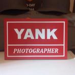 Militaria - Panneau US WW2 SIGNAL CORPS : PHOTOGRAPHER YANK, Envoi