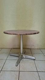 Terrastafels horeca terrasstoelen korting, Tuin en Terras, Tuintafels, Ophalen, Zo goed als nieuw, Rond, Aluminium