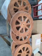 Houten tuinmeubelwielen in afzelia, Nieuw, Tuin en Terras, Ophalen, Nieuw