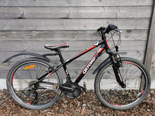 MTB jongensfiets Oxford 24 inch, Fietsen en Brommers, Fietsen | Jongens, Zo goed als nieuw, 24 inch, Handrem, Versnellingen, Ophalen of Verzenden