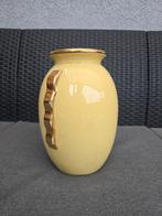 Gele boch freres keramis aardewerk vaas, Antiek en Kunst, Ophalen