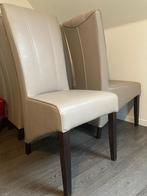 Eetkamer stoelen beige, Huis en Inrichting, Stoelen, Ophalen, Zo goed als nieuw