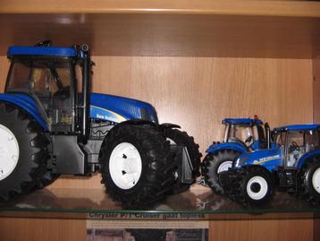 set van 3 new holland traktoren beschikbaar voor biedingen