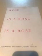 Rose 60pag met Kusama Tanaka Yamazaki Gutai, Ophalen of Verzenden, Zo goed als nieuw, Schilder- en Tekenkunst
