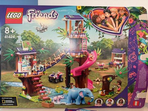 Lego Friends 41424 - Jungle Boomhut Reddingsbasis, Kinderen en Baby's, Speelgoed | Duplo en Lego, Zo goed als nieuw, Lego, Complete set