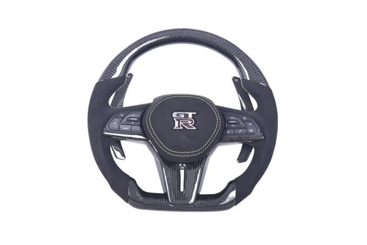 Nissan GT-R carbon & Alcantara sportstuur Gen. 2, Auto-onderdelen, Besturing, Nissan, Nieuw, Verzenden