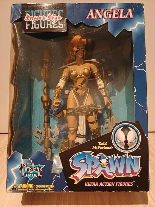 Grande figurine collector vintage mcfarlane spawn angela, Verzamelen, Poppetjes en Figuurtjes, Zo goed als nieuw, Ophalen of Verzenden