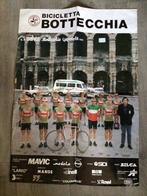 wielerposter 1985 team bottecchia malvor mario beccia, Verzenden, Gebruikt