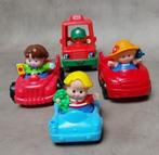 Little People setje van 4 popjes en 4 wagentjes, Kinderen en Baby's, Speelgoed | Fisher-Price, Ophalen of Verzenden, Zo goed als nieuw