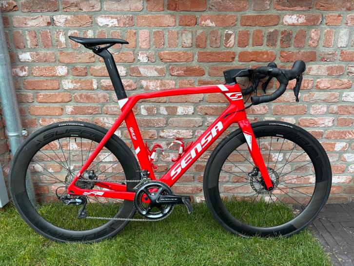 Sensa Giulia Evo (maat 58) - Ultegra + 4iii vermogensmeter, Fietsen en Brommers, Fietsen | Racefietsen, Zo goed als nieuw, Ophalen