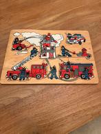 Brandweer puzzel hout, Ophalen, Zo goed als nieuw