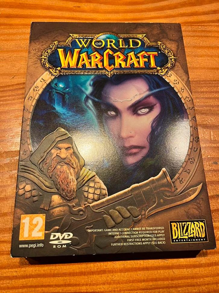 World of Warcraft - Main game & 3 Expansion Sets, Games en Spelcomputers, Games | Pc, Zo goed als nieuw, Role Playing Game (Rpg)