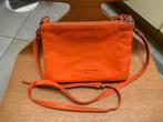 LIEBESKIND - zeer mooie oranje schoudertas - leer, Handtassen en Accessoires, Ophalen of Verzenden, Zo goed als nieuw, Oranje