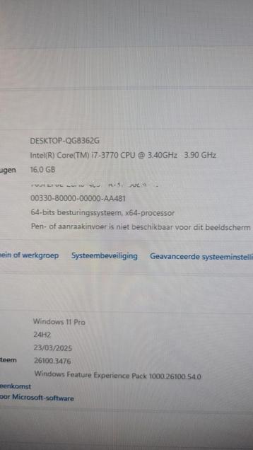 Intel I7.  3770 beschikbaar voor biedingen