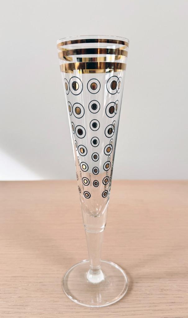 Ritzenhoff / Goldnacht Champus / ANNA GILI / 1997, Antiek en Kunst, Antiek | Glaswerk en Kristal, Ophalen of Verzenden