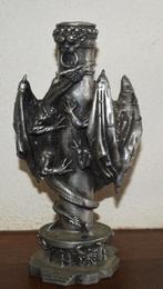 Drakenkandelaar 24 cm hoog, Antiek en Kunst, Ophalen of Verzenden, Overige materialen