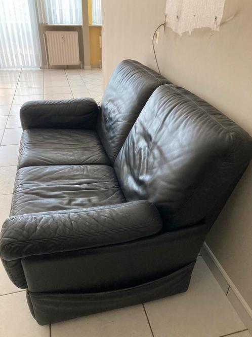 DURLET! Twee 2-zitten,koopje!, Huis en Inrichting, Zetels | Zetels en Chaises Longues, Zo goed als nieuw, Tweepersoons, Leer, Ophalen
