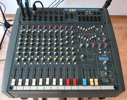 Soundcraft Spirit Powerstation 600 Console de mixage amplifi, Musique & Instruments, Tables de mixage, Utilisé, 10 à 20 canaux