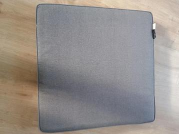 Lounge kussens grijs 4 zitkussens + 4 rugkussens beschikbaar voor biedingen