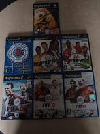 Playstation 2 - pakket 7 games voetbal, Games en Spelcomputers, Games | Sony PlayStation 2, Ophalen, Gebruikt, Sport