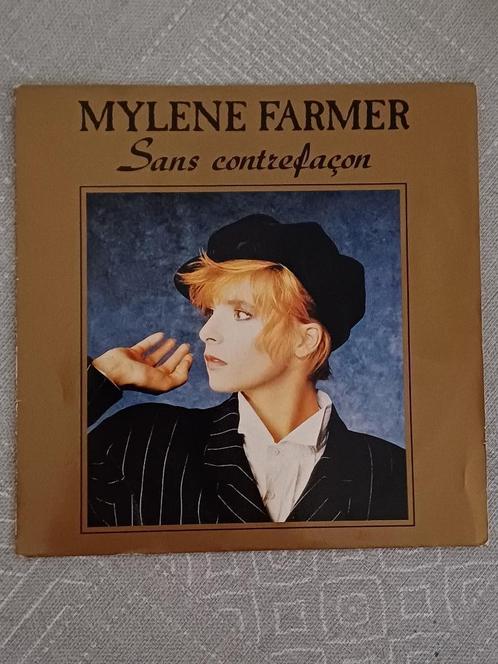 Mylene Farmer – Sans Contrefaçon  1987  nMINT, CD & DVD, Vinyles Singles, Comme neuf, Single, Pop, 7 pouces, Enlèvement ou Envoi
