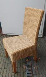 4 chaises en rotin, Maison & Meubles, Osier ou Rotin, Comme neuf, Brun, Enlèvement