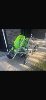 Driewieler met kinderzitjes, Fietsen en Brommers, Fietsen | Driewielfietsen, Ophalen, Zo goed als nieuw, Taga bike
