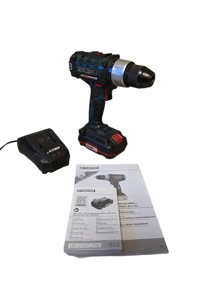 Perceuse-visseuse sans fil Parkside 20 V PBSSA 20-Li, Bricolage & Construction, Outillage | Outillage à main, Comme neuf, Enlèvement ou Envoi