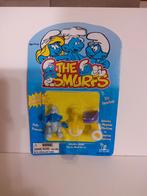 Babysmurf met fiets, Verzamelen, Smurfen, Ophalen of Verzenden, Nieuw, Babysmurf, Poppetje, Figuurtje of Knuffel
