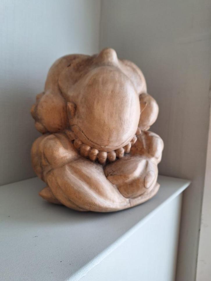 ‍️ Vintage Orang Malu / Yogiman beeld ‍️, Antiek en Kunst, Kunst | Beelden en Houtsnijwerken, Ophalen