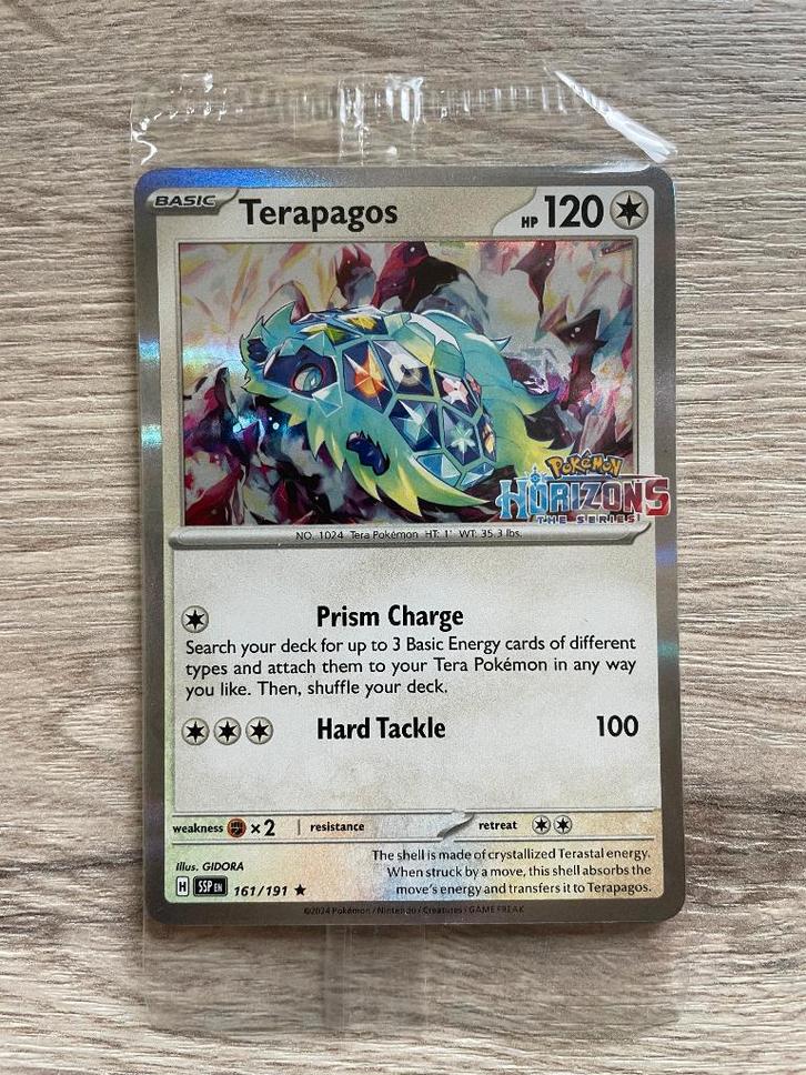Terapagos & Sprigatito Horizons Promo - Pokemon- Sealed Set!, Hobby en Vrije tijd, Verzamelkaartspellen | Pokémon, Nieuw, Meerdere kaarten