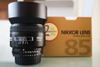 Nikon AF Nikkor 85mm f/1.8 D, Audio, Tv en Foto, Foto | Lenzen en Objectieven, Telelens, Zo goed als nieuw, Ophalen