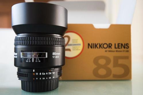 Nikon AF Nikkor 85mm f/1.8 D, TV, Hi-fi & Vidéo, Photo | Lentilles & Objectifs, Comme neuf, Téléobjectif, Enlèvement