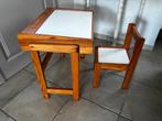 Kinderbureau met kleine stoel - begin jaren 80, Ophalen, Gebruikt, Tafel(s) en Stoel(en)