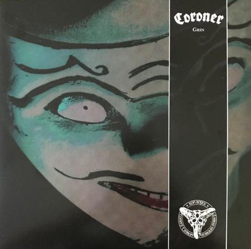 CORONER - Grin (Green Vinyl), Cd's en Dvd's, Vinyl | Hardrock en Metal, Nieuw in verpakking, Ophalen of Verzenden