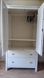 Mooie witte kleerkast Hemnes, Huis en Inrichting, Ophalen, Gebruikt, 100 tot 150 cm, 150 tot 200 cm