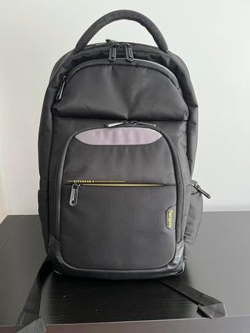 Targus citygear 3 met regenhoes (zwart) - zo goed als nieuw beschikbaar voor biedingen