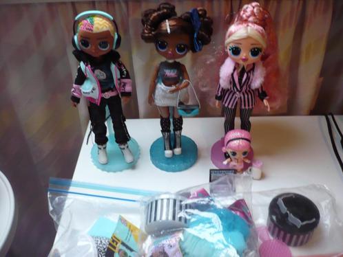 Drie lol omg poppen, nieuwstaat!, Kinderen en Baby's, Speelgoed | Poppen, Nieuw, Overige typen, Ophalen of Verzenden