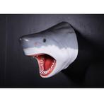 Shark Great White Head  - Haaienkop decoratie polyester, Nieuw, Ophalen