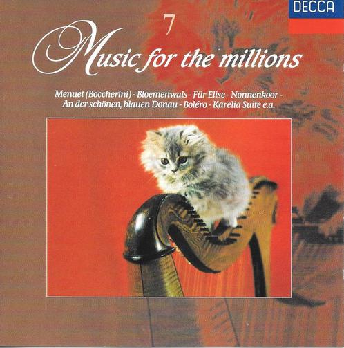 Music For The Millions - 7 - DECCA- DDD, Cd's en Dvd's, Cd's | Klassiek, Ophalen of Verzenden