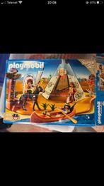 Playmobil 4012 indianen in de doos, Ophalen of Verzenden, Zo goed als nieuw