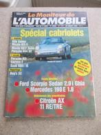 CABRIOLET ALFA SPIDER MAZDA  MX 5 RX7 PORSCHE 944 1990, Livres, Autos | Brochures & Magazines, Mazda, Utilisé, Enlèvement ou Envoi