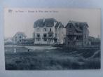 De Panne La Panne Groupe de Villas dans les Dunes, Affranchie, Envoi, Ville ou Village, Avant 1920