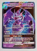 Pokémonkaart Naganadel GX SM Promo SM125 Holo, Hobby en Vrije tijd, Verzamelkaartspellen | Pokémon, Foil, Gebruikt, Ophalen of Verzenden