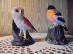 2 OISEAUX en BISCUIT HAUT.25 cm "Collection " IMPECCABLE, Comme neuf, Enlèvement, Statue ou Figurine, Oiseaux