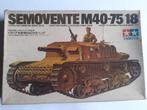 Tamiya Semovente M40-75/18, Hobby en Vrije tijd, Modelbouw | Auto's en Voertuigen, Ophalen of Verzenden, Tamiya