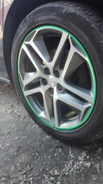 Peugeot Sportvelgen 18 inch 5 x 108, Auto-onderdelen, Banden en Velgen, Banden en Velgen, Gebruikt, Personenwagen, 225 mm